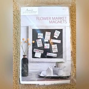 NWT Annie's Flower Market Magnets Kit - DIY